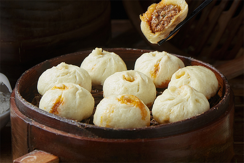 酱肉小笼包